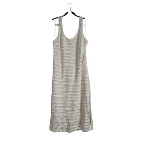 Old Navy Dress Sleeve Crochet Knit Beach Boho Coverup